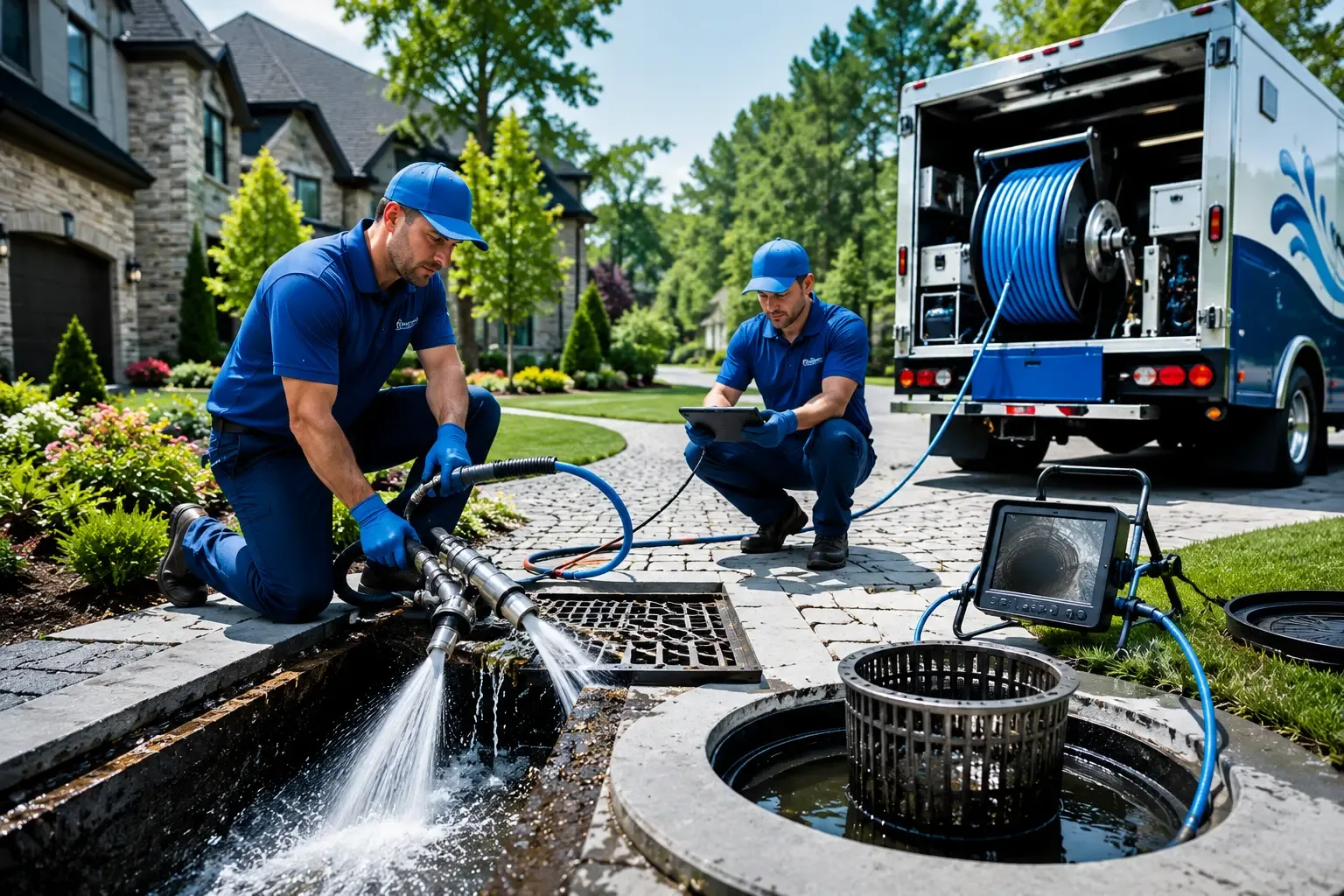 Local outdoor drain cleaning professionals in Roby, MO